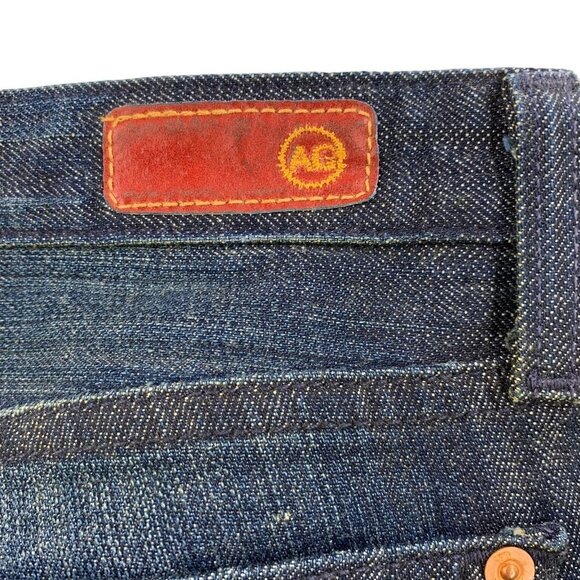 Ag Adriano Goldshmied The Casablanca Dark Wash Straight Leg Denim Jeans Size 29 - Picture 5 of 8